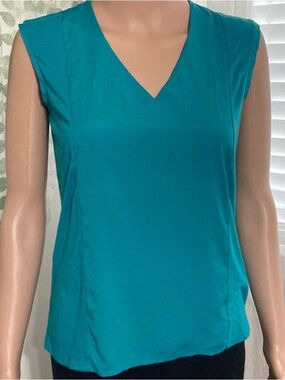 ❤️ (3/$15) Sz XS Metaphor Teal Tank Top